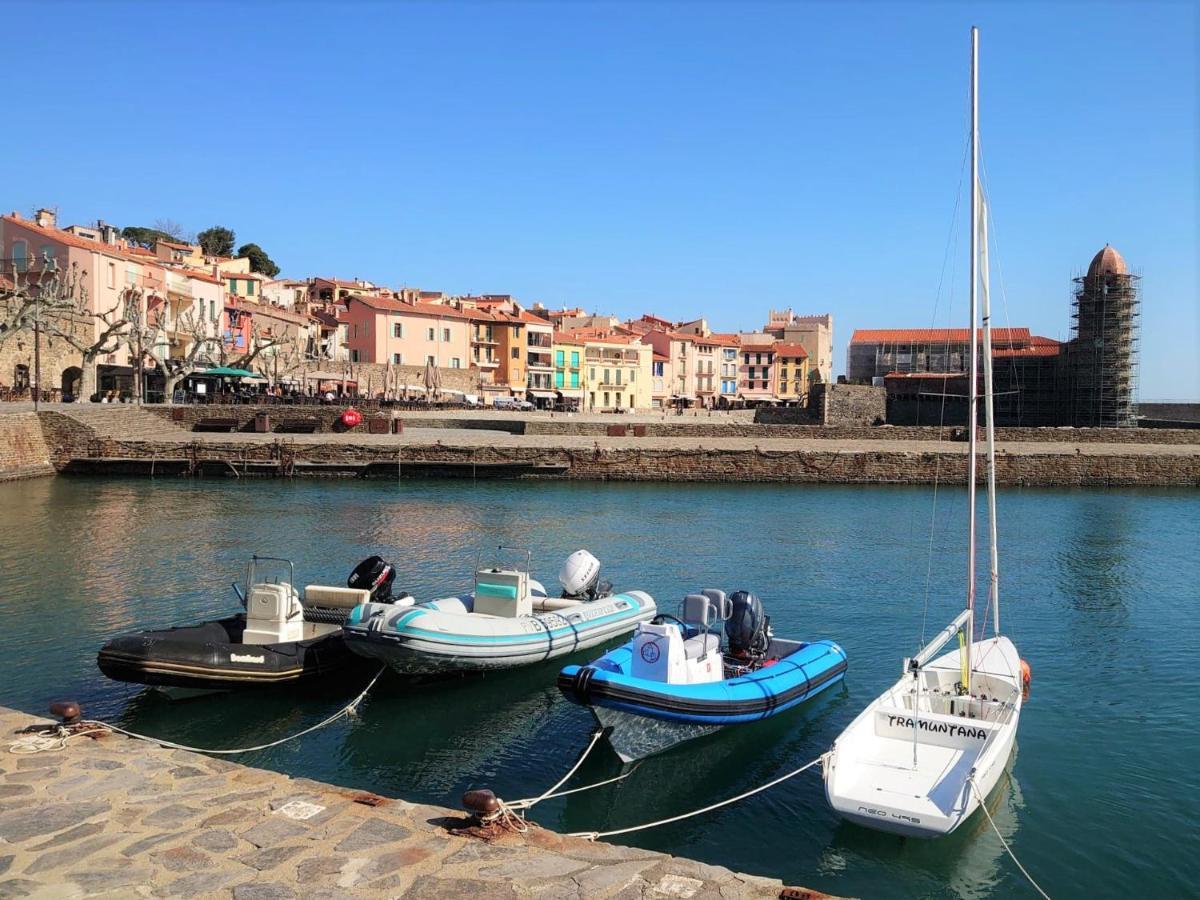 4Rb4 Appartement Type T2 Bord De Mer Acces Plage Direct Collioure Exteriör bild